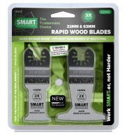 SMART Trade 2 Piece Rapid Wood Blade SMARTCUT Set £13.49